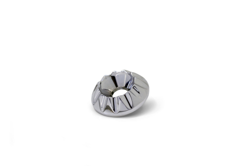 Bagger Nation - Bagger Nation Yaxle with Yafterburner Caps - Chrome - YAXLE-07-YB-C