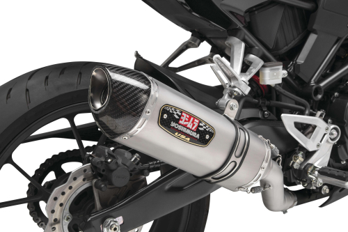 Yoshimura - Yoshimura R-77 Race Series Slip-On - Stainless Steel Muffler - Carbon Fiber End Cap - 12310BJ520