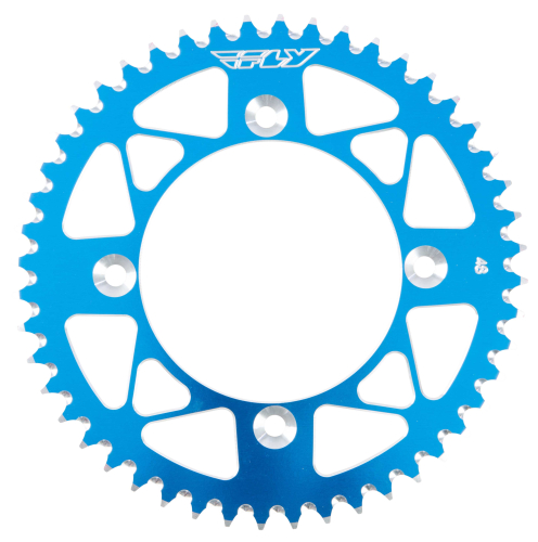 Fly Racing - Fly Racing Aluminum Rear Sprocket - Blue - 48T - 505-48 BLU