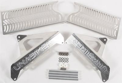 Unabiker - Unabiker Radiator Guards - Natural - HF450X2-A