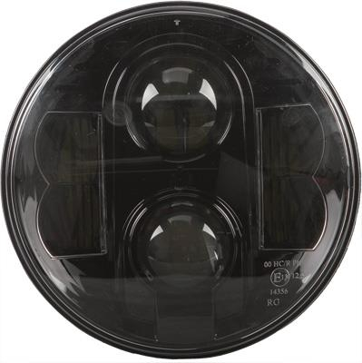 Street FX - Street FX 7in. LED Headlight - Black Reflector Insert - 1046565