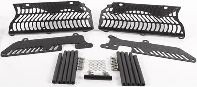 Unabiker - Unabiker Radiator Guards - Black - HB4STK-K