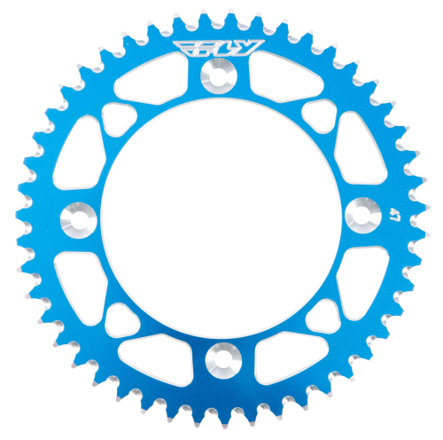 Fly Racing - Fly Racing Aluminum Rear Sprocket - Blue - 47T - 314-47 BLU