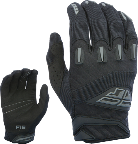 Fly Racing - Fly Racing F-16 Gloves (2017) - 370-91408 - Black - 8