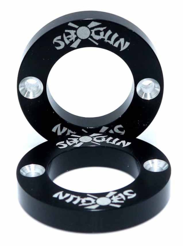 Shogun Motorsports - Shogun Motorsports Inserts for PA2 Frame Sliders - Black - 715-0911
