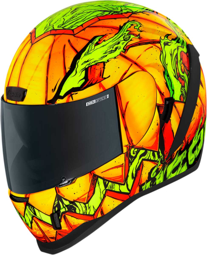 Icon - Icon Airform Trick Or Street Helmet - 0101-14101 - Orange - Small