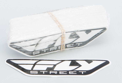 Fly Racing - Fly Racing 4in. Fly Street Decal - 100 Pack - FLY ST 4 IN 100 PK