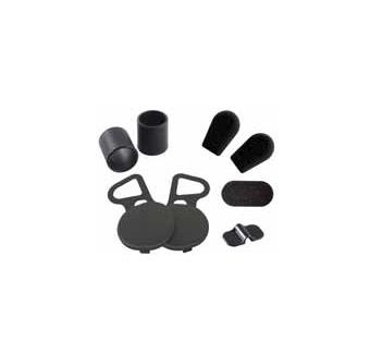 SENA - SENA Supplies Kit for 10U Bluetooth Communication System with Handlebar Remote for Shoei J-Cruise - 10U-A0205