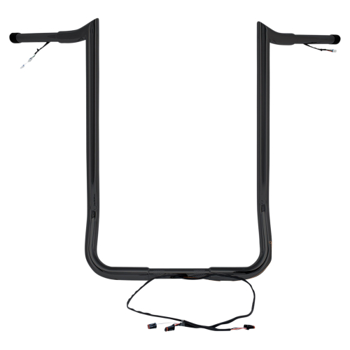 Paul Yaffe Originals - Paul Yaffe Originals 1-1/4in. Pre-Wired Bagger Monkey Bars - 16in. - Gloss Black - MBBPW-16 B