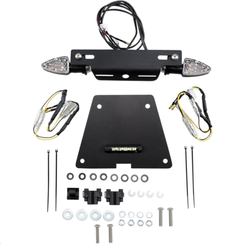Targa - Targa Tail Kit with LED Turn Signals - Black/Amber - 22-175LED-L