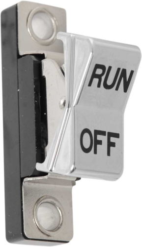 Drag Specialties - Drag Specialties Run/Off Rocker Switch - Chrome - 17923-HC3