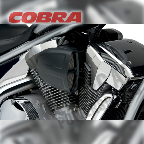 Cobra - Cobra PowrFlo Air Intake Kit - Black - 06-0137B