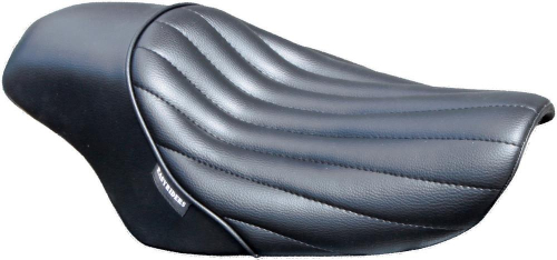West-Eagle Motorcycle Products - West-Eagle Motorcycle Products Solo Gunfighter Seat - Tuck & Roll - H0374