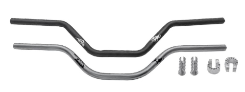 Skinz Protective Gear - Skinz Protective Gear Signature Series Handlebar - Buradnt Med Bend - Chromoly Black - CP5200-CB