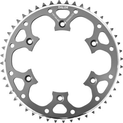 Talon - Talon Groovelite Rear Sprocket - 51T - Silver - 75-57751