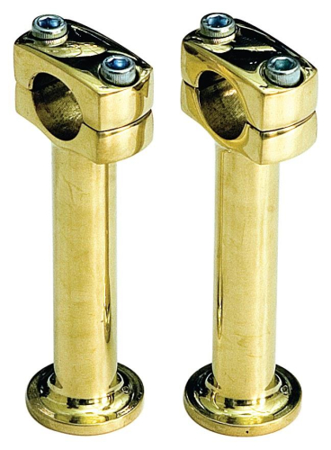 Paughco - Paughco Post Style Risers - 5in. - Brass - 354BR