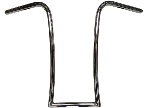 Nash Motorcycle Company - Nash Motorcycle Company 1in. Midget Gimp Handlebar - Chrome - 12MCHDK