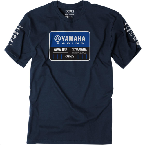 Factory Effex - Factory Effex Yamaha Racewear T-Shirt - 23-87284 - Navy - Large