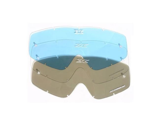 EKS Brand - EKS Brand Replacement Lens for X-Grom Goggles - Red Terminator Mirror - 067-42500