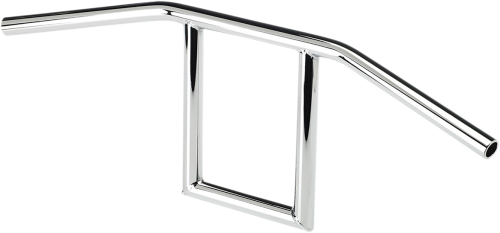 Biltwell Inc. - Biltwell Inc. 1in. Window Slotted Handlebar - Chrome - 6006-1056