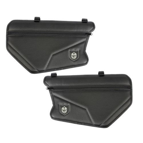 Pro Armor - Pro Armor Pro Armor Door Knee Pads with Storage - Black - CA162Y322