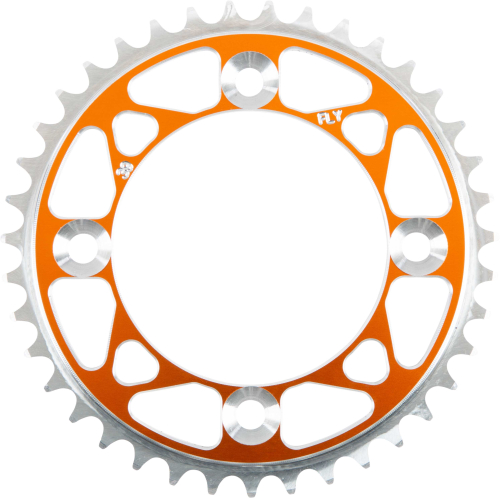 Fly Racing - Fly Racing Aluminum Rear Sprocket - Orange - 39T - 315-39 ORG