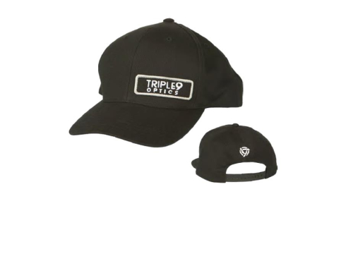 Triple 9 Optics - Triple 9 Optics Snap Back Hat - 37-2706 - Black - OSFA