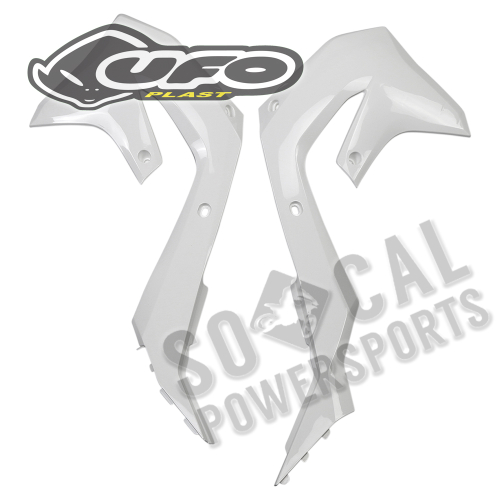 UFO Plastics - UFO Plastics Radiator Covers - White - KA04751-047