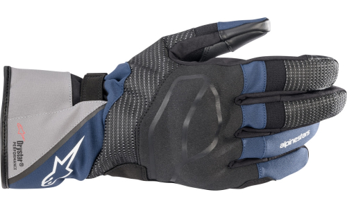 Alpinestars - Alpinestars Andes V3 Drystar Gloves - 3527521-1267-L - Black/Dark Blue - Large