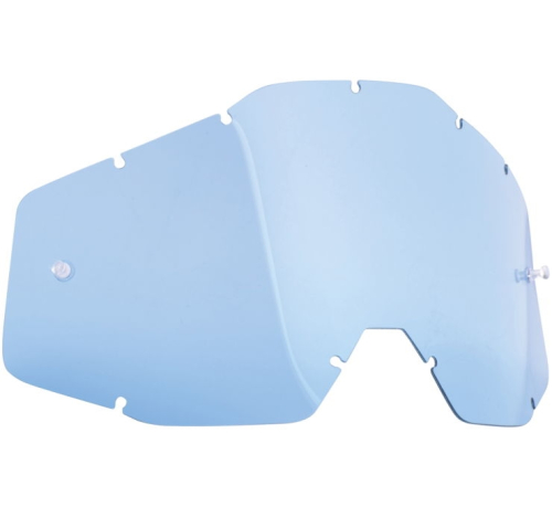 FMF Racing - FMF Racing Replacement Lens for PowerBomb/PowerCore Goggles - Anti-Fog - Blue - F-59005-00002