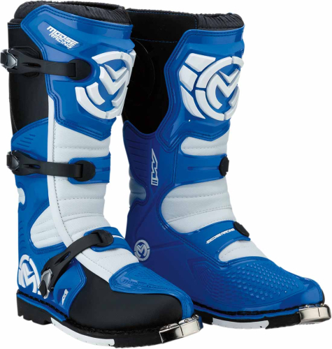 Moose Racing - Moose Racing M1.3 Boots with MX Sole - 3410-1972 - Blue - 9