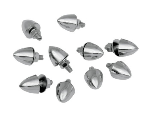 Emgo - Emgo Krommet Set - Bullet - Chrome - 85-83400