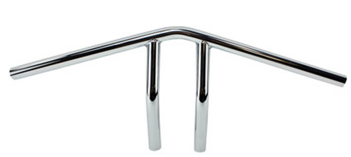 TC Bros - TC Bros 1in. Whiskey Dimpled Handlebar - Chrome - 101-0120