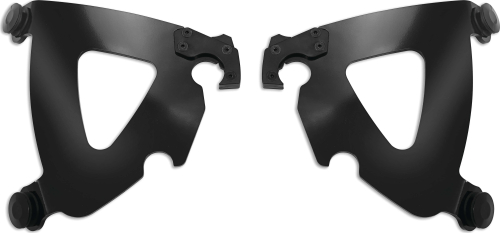 Memphis Shades - Memphis Shades Plate for Road Warrior Fairing - Black - MEB1743