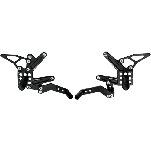 Driven Racing - Driven Racing TT Rearset - DRP-701-BK