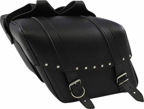 Saddlemen - Saddlemen Highwayman Slant-Style Saddlebag - Rivet - 13in.L x 6in.W x 9 1/2in.H - X021-03-040