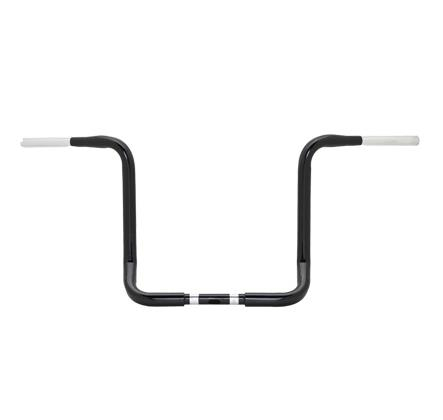 HardDrive - HardDrive 1 1/4in. Ape Hanger Handlebar - 12in. - Black - H31-0219MBAS