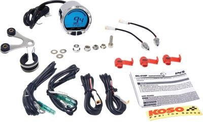 Koso North America - Koso North America DL-02R Tachometer - BA555B19