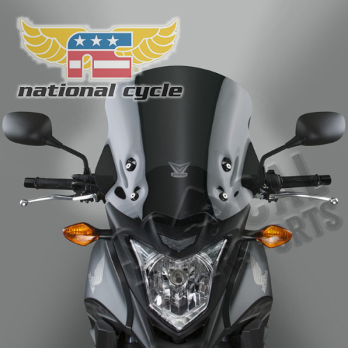National Cycle - National Cycle VStream Windshield - 15.25in./Dark Tint - N20045
