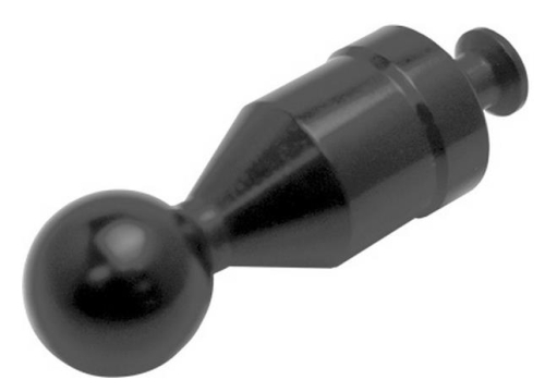 Techmount - Techmount 17mm Ball Extension Shaft (50mm) - 2in. - Black - 4-62022