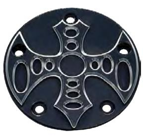 Precision Billet - Precision Billet Bad Axe Billet Points Cover - Black - BAX-220-5H-BLK