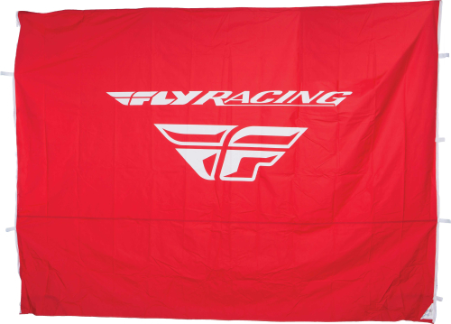 Fly Racing - Fly Racing Aluminum Canopy - 10ft. x 10ft. - Red Full Wall - 31-51107