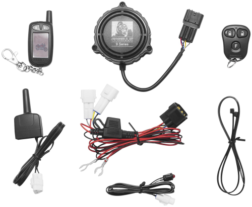 Gorilla Automotive - Gorilla Automotive 9100 Cycle Alarm with 2-Way Paging System - 9100