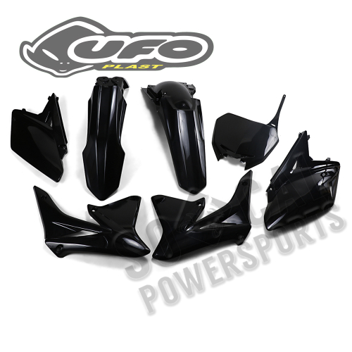 UFO Plastics - UFO Plastics Complete Body Kit - Black - SUKIT416-001