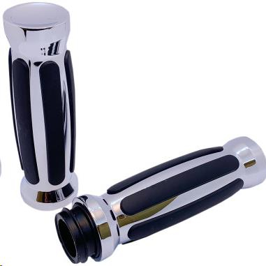 Pro-One Performance - Pro-One Performance Custom Handlebar Grips - Straight Rubber - 490001