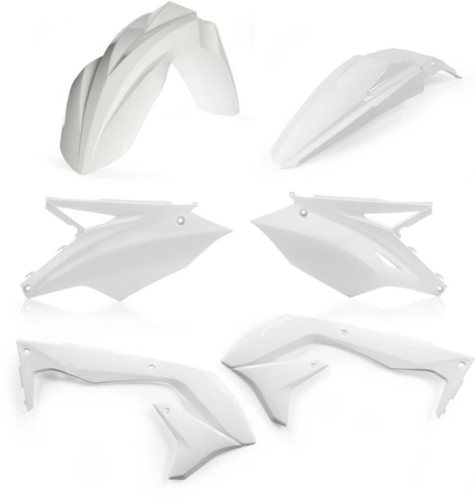 Acerbis - Acerbis Plastic Kit - White - 2685830002