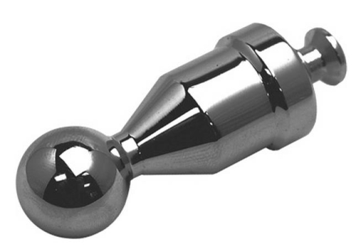 Techmount - Techmount 17mm Ball Extension Shaft (50mm) - 2in. - Chrome - 4-62022C