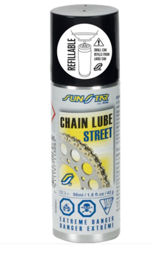 Sunstar - Sunstar Street Formula Chain Lube - 56ml. Can - SSLUBE-56RR
