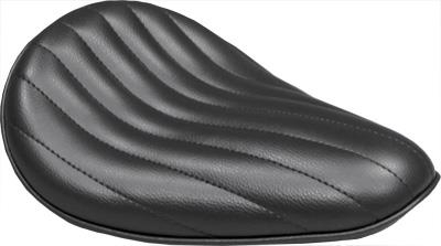 West-Eagle Motorcycle Products - West-Eagle Motorcycle Products Small Back Solo Seat - Tuck & Roll - 1976-BK