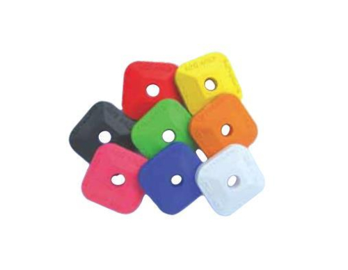 Stud Boy - Stud Boy Super-Lite Plus Singer Backer Plates - Black - 2462-P8-BLK